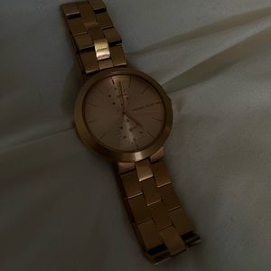 Michael Kors Runway Rose Gold-Tone Watch
